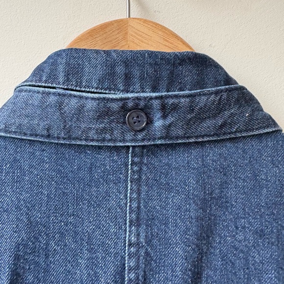 Zara Cotton Denim Dress - Picture 9 of 14